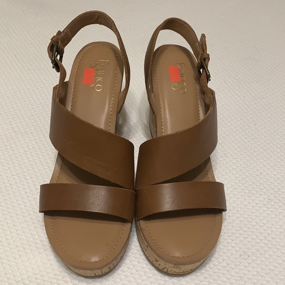 Franco sarto Wedge sandals EUC worn once - Picture 2 of 10